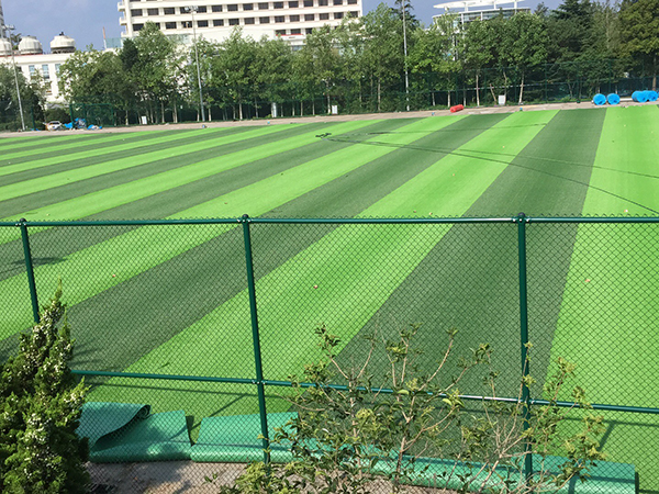 天泰人造草坪足球場建設